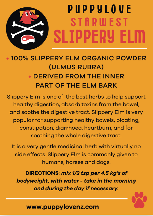 Puppy Food With Slippery Elm For Scar Tissue preview